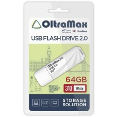 USB Flash накопитель 64Gb OltraMax 310 White