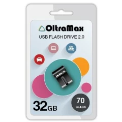 USB Flash накопитель 32Gb OltraMax 70 Black