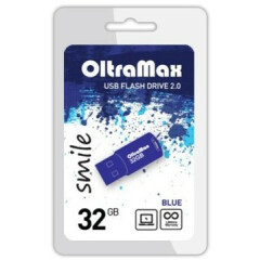 USB Flash накопитель 32Gb OltraMax Smile Blue