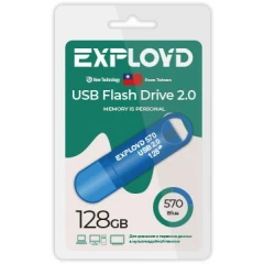 USB Flash накопитель 128Gb Exployd 570 Blue