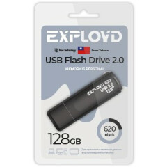 USB Flash накопитель 128Gb Exployd 620 Black
