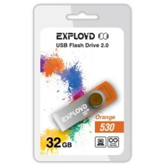 USB Flash накопитель 32Gb Exployd 530 Orange