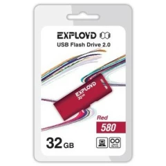 USB Flash накопитель 32Gb Exployd 580 Red