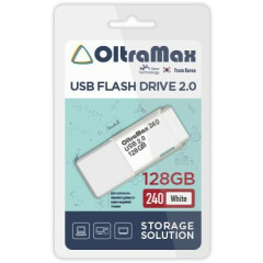 USB Flash накопитель 128Gb OltraMax 240 White