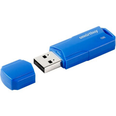 USB Flash накопитель 64Gb SmartBuy Clue Blue (SB64GBCLU-BU)