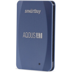 Внешний накопитель SSD 256Gb SmartBuy Aqous A1 Blue (SB256GB-A1C-U31C)