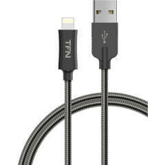 Кабель USB - Lightning, 1м, TFN TFN-CFZLIGUSB1MST