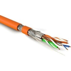 Бухта Hyperline SFTP4-C7-S23-IN-LSZH-OR-500, 500м