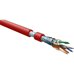 Бухта Hyperline FUTP4-C5E-S24-IN-LSLTX-RD-305, 305м