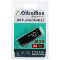 USB Flash накопитель 128Gb OltraMax 240 Black