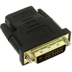 Переходник HDMI (F) - DVI-D (M), KS-IS KS-470