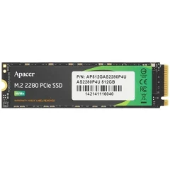 Накопитель SSD 512Gb Apacer AS2280P4U (AP512GAS2280P4U-1)