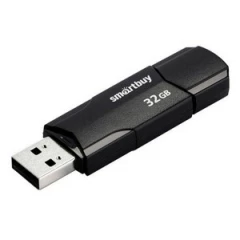 USB Flash накопитель 32Gb SmartBuy Clue Black (SB32GBCLU-K)