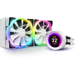 Система жидкостного охлаждения NZXT Kraken Z53 RGB White (RL-KRZ53-RW)