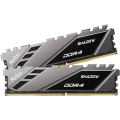 Оперативная память 16Gb DDR4 3600MHz Netac Shadow Grey (NTSDD4P36DP-16E) (2x8Gb KIT)