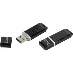 USB Flash накопитель 64Gb SmartBuy Quartz Black (SB64GBQZ-K)