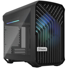 Корпус Fractal Design Torrent Nano RGB Black TG Light Tint