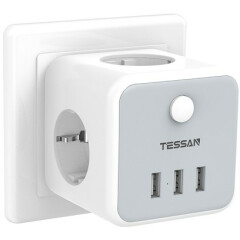 Сетевой разветвитель Tessan TS-301-DE Grey