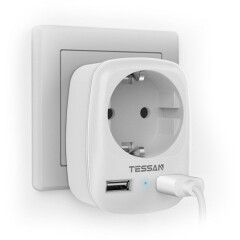 Сетевой разветвитель Tessan TS-611-DE White