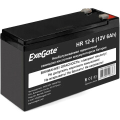 Аккумуляторная батарея Exegate HR 12-6 (1224W)