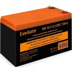 Аккумуляторная батарея Exegate HR 12-7.5