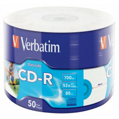 Диск CD-R Verbatim 700Mb 52x (10 шт.) (69204)