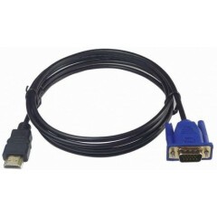 Кабель HDMI (M) - VGA (M), 1.8м, KS-IS KS-440