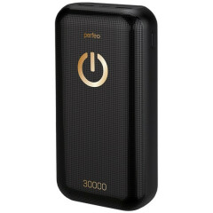 Внешний аккумулятор Perfeo Powerbank 30000mAh Black