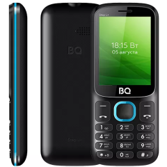 Телефон BQ 2440 Step L+ Black/Blue