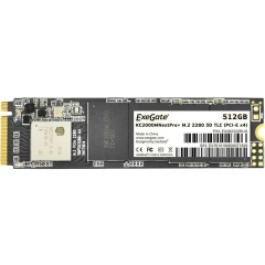 Накопитель SSD 512Gb Exegate NextPro+ (KC2000TP512)