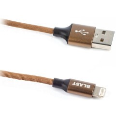 Кабель USB - Lightning, 1.2м, Blast BMC-214 Brown