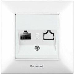 Розетка RJ-45 Panasonic WNTC04052WH-RU