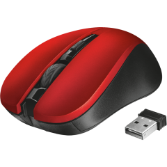 Мышь Trust Mydo Silent Wireless Red