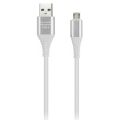 Кабель USB - microUSB, 1м, Smartbuy iK-12ERGbox White