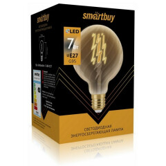 Светодиодная лампочка SmartBuy SBL-G95GoldArt-7-30K-E27 (7 Вт, E27)
