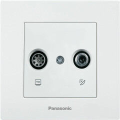 Розетка телевизионная Panasonic WKTC04602WH-RU