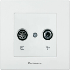 Розетка телевизионная Panasonic WKTC04612WH-RU