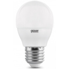 Светодиодная лампочка Gauss Globe Dimmable 4100K (7 Вт, E27)