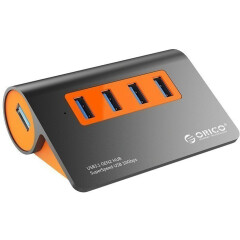 USB-концентратор Orico M3H4-G2 Orange