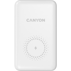 Внешний аккумулятор Canyon CNS-CPB1001W White