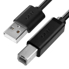 Кабель USB 2.0 A (M) - B (M), 1.8м, Greenconnect GCR-UPC5M-BB2S-1.8m