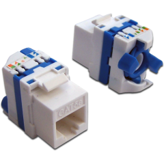 Модуль RJ-45 Lanmaster LAN-TK45U5E/180-WH