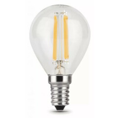 Светодиодная лампочка Gauss Filament Globe Dimmable 4100K (7 Вт, E14)