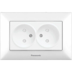 Электрическая розетка Panasonic Arkedia Slim WNTC02142WH-RU