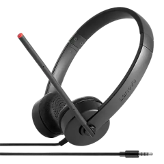 Гарнитура Lenovo Essential Stereo Analog Black