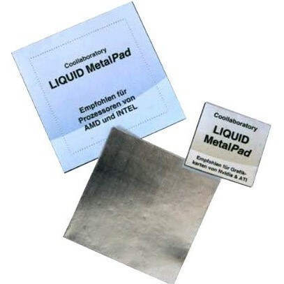 Термопрокладка Coollaboratory Liquid MetalPad 3xCPU & 2xGPU + CS