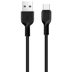 Кабель USB - USB Type-C, 2м, HOCO X20 Black (HC-68907)