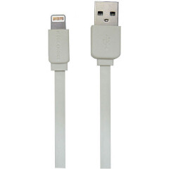 Кабель USB - Lightning, 1м, More Choice K21i White