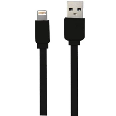 Кабель USB - Lightning, 1м, More Choice K21i Black