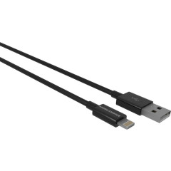 Кабель USB - Lightning, 1м, More Choice K42Si Black